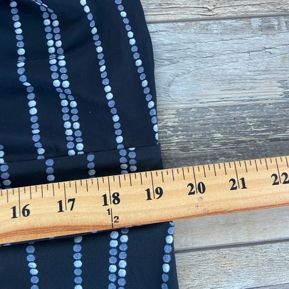 Croft & Barrow Soft Knit Midi Dress Size XXL Black Pleated Faux Wrap Sleeveless - Picture 5 of 9